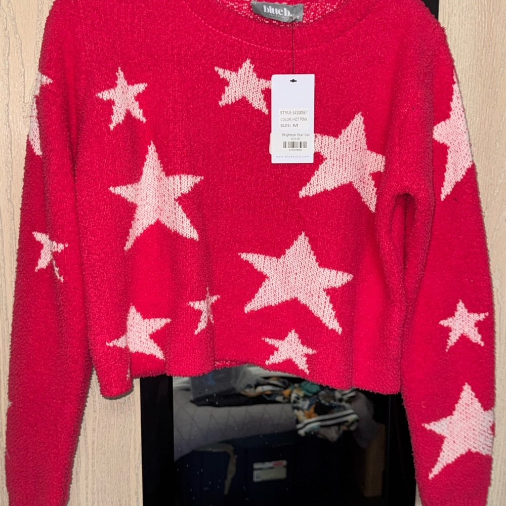 BLUE B. COLLECTION BRIGHTEST STAR SET IN PINK SZ M